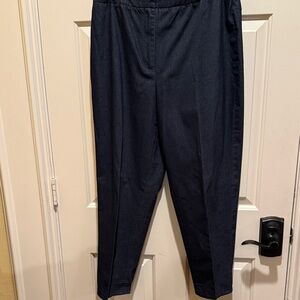 Neiman Marcus Navy Trousers